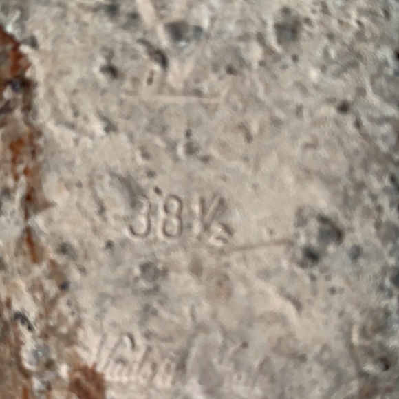 Louis Vuitton Denim Leather Sandals 38.5 - Picture 12 of 13